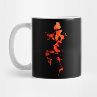 Ink Fire Figure - Abstract Mug